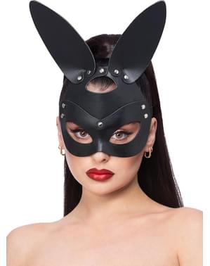 Máscara de coelho sexy para mulher