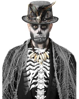 Hat of Voodoo Skeleton for men