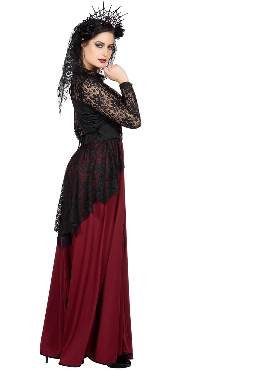 Gothic deluxe kostume fyrir konur