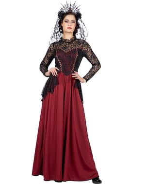 Gothic deluxe kostume fyrir konur