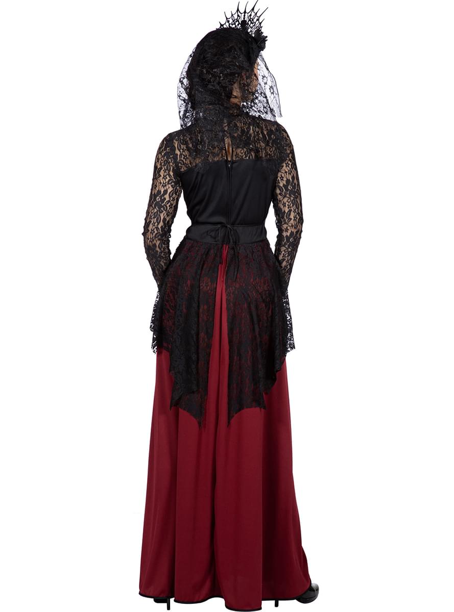 Delux goth kostyme for kvinner