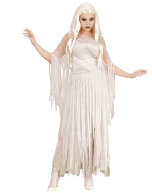 Costum de spirit fantasmal pentru femeie mărime mare