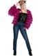 Chaqueta de festival rosa para mujer