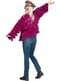 Chaqueta de festival rosa para mujer