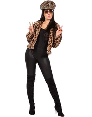 Chaqueta de leopardo para mujer