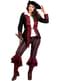 Disfraz de pirata Lady Burgundy para mujer