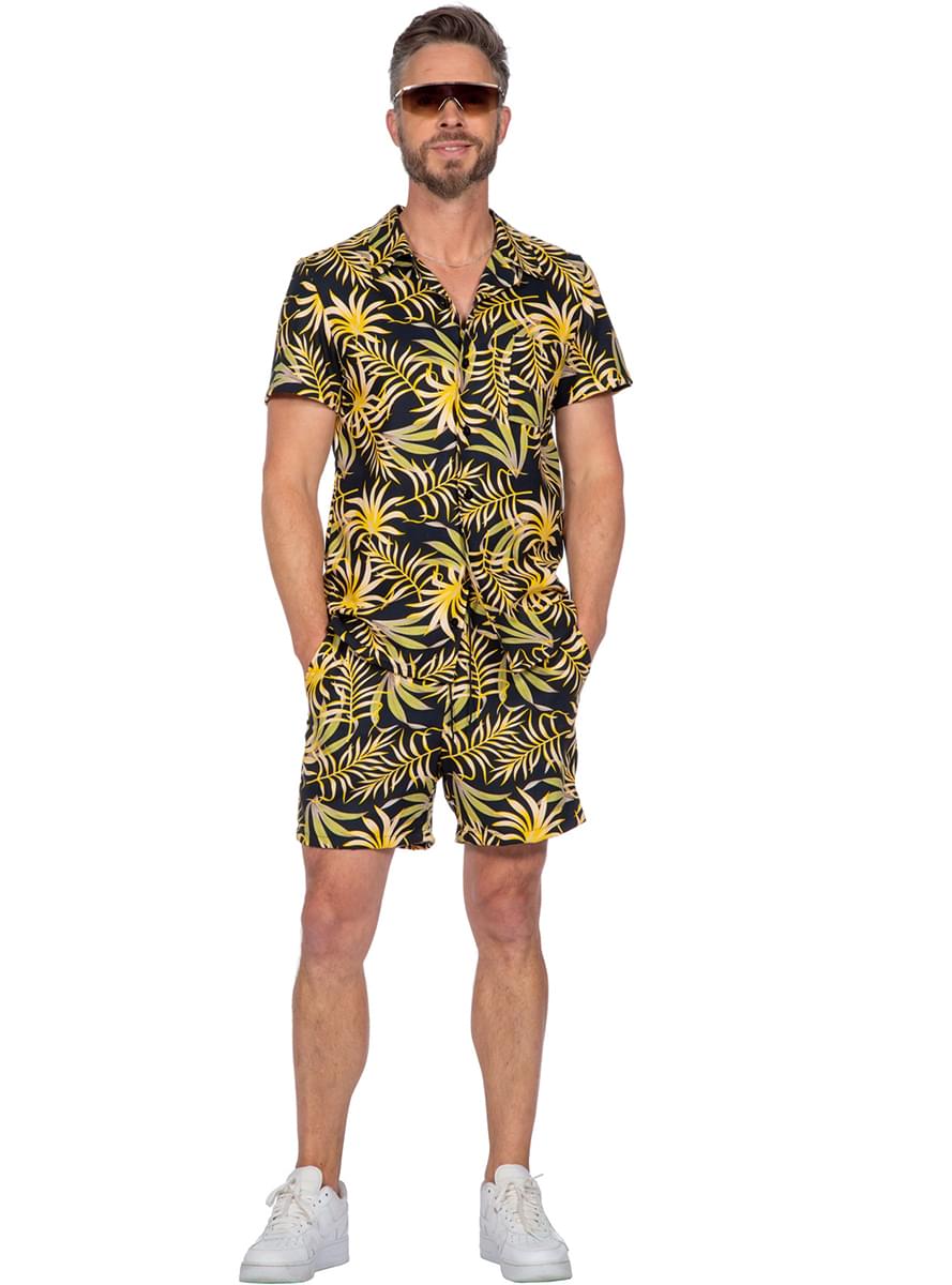 Fato de festival Jungle para homem