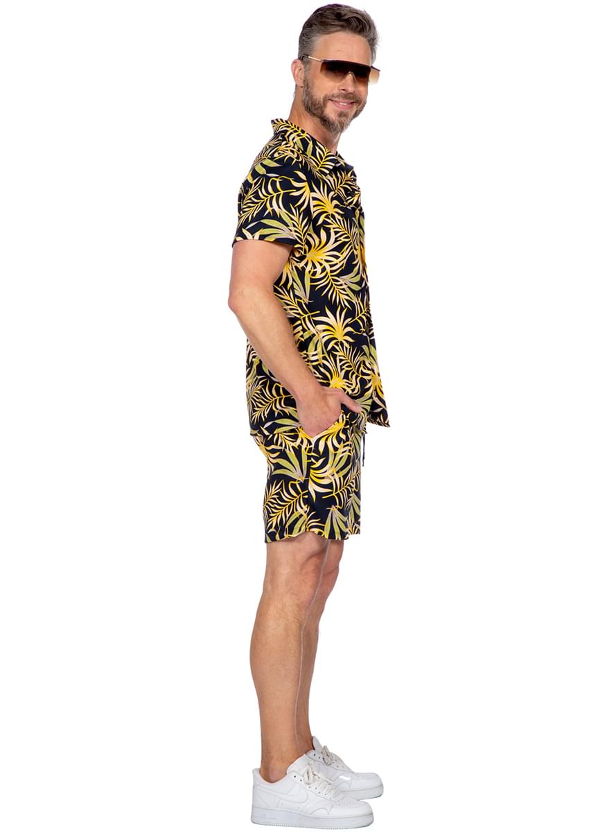 Fato de festival Jungle para homem