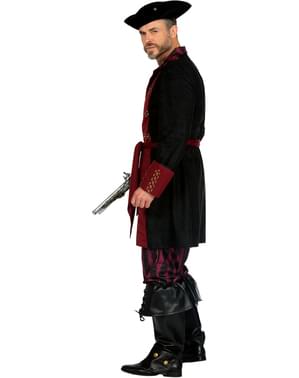 Burgundy Pirate Costume for men