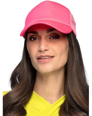 Cappello rosa neon