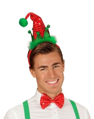 Elf Mini Hat dan Bowtie Dewasa