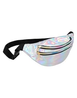 Iridescent fanny pack