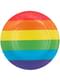 8 Rainbow Plates (23cm)
