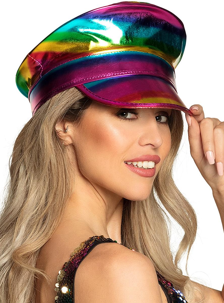 Gorra de capitán arcoíris