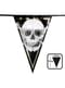 1 krans af piratskeletflag