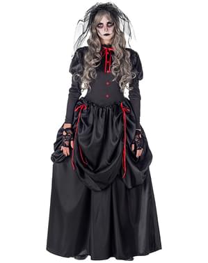 Črna vdova kostum za noč čarovnic