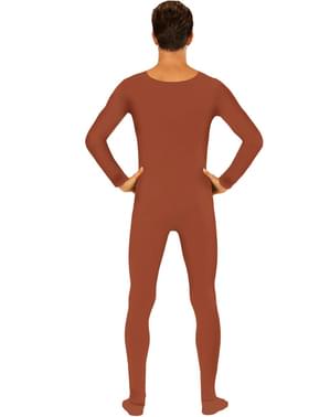 Brauner Body für Erwachsene große Größe