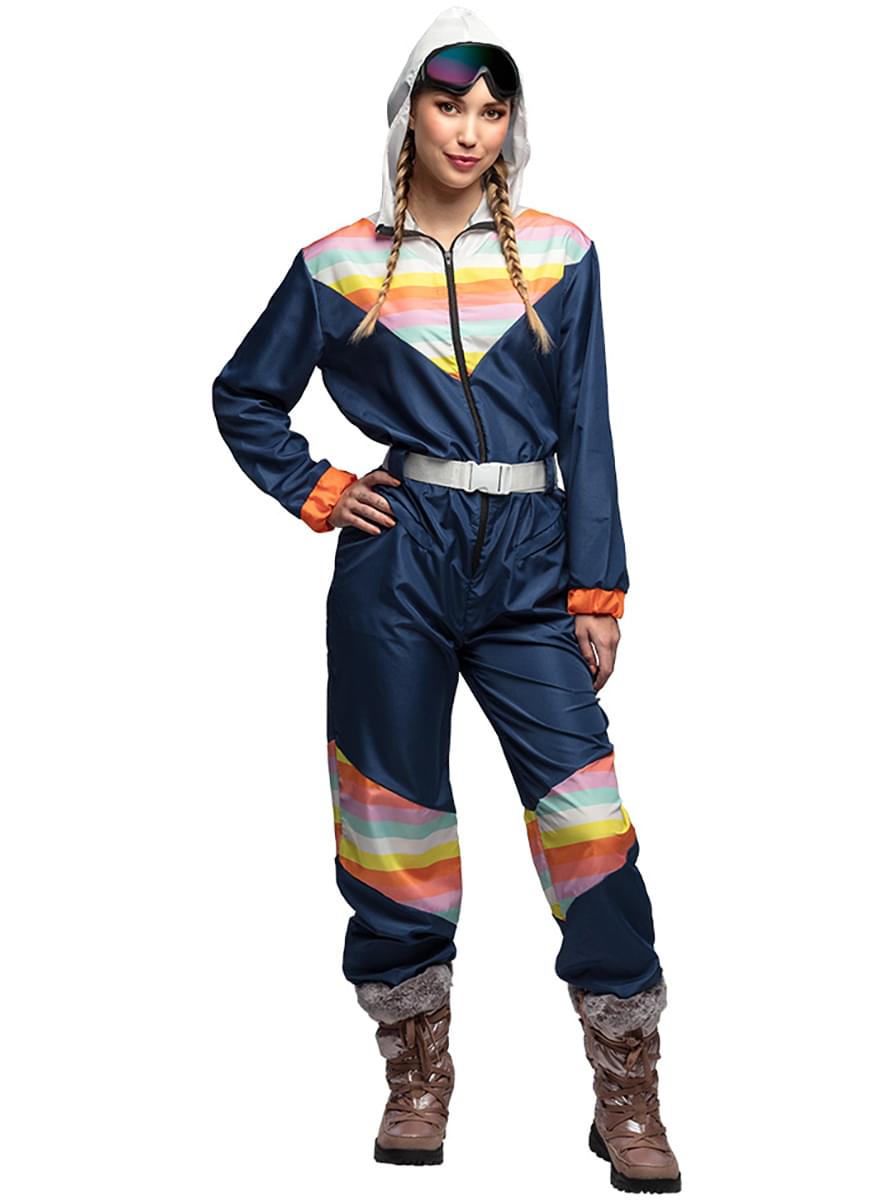 ‘80s Classic Ski Costume for women