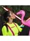Flamant gonflable de 60cm