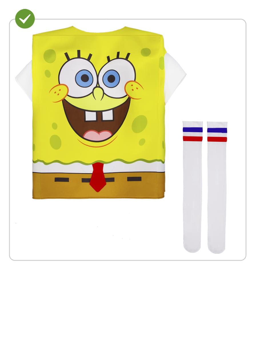 SpongeBob kostím fyrir fullorðna