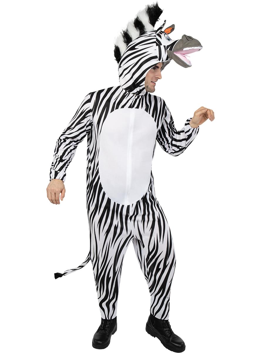 Madagaskar Marty Zebra kostume til voksne