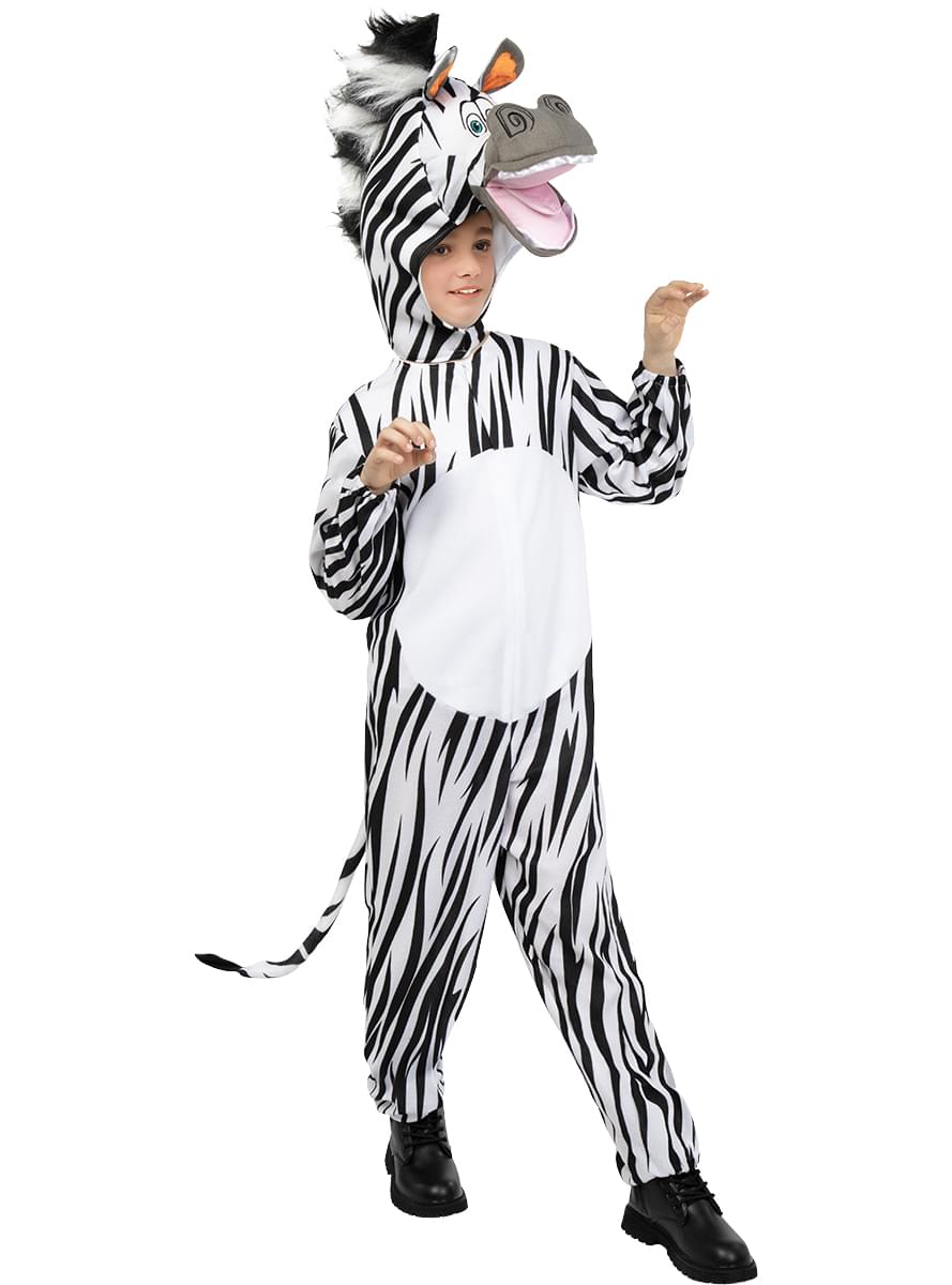 Madagaskar Marty Zebra kostume til børn
