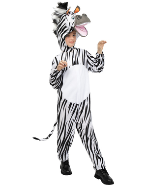 Madagaskar Marty Zebra kostume til børn