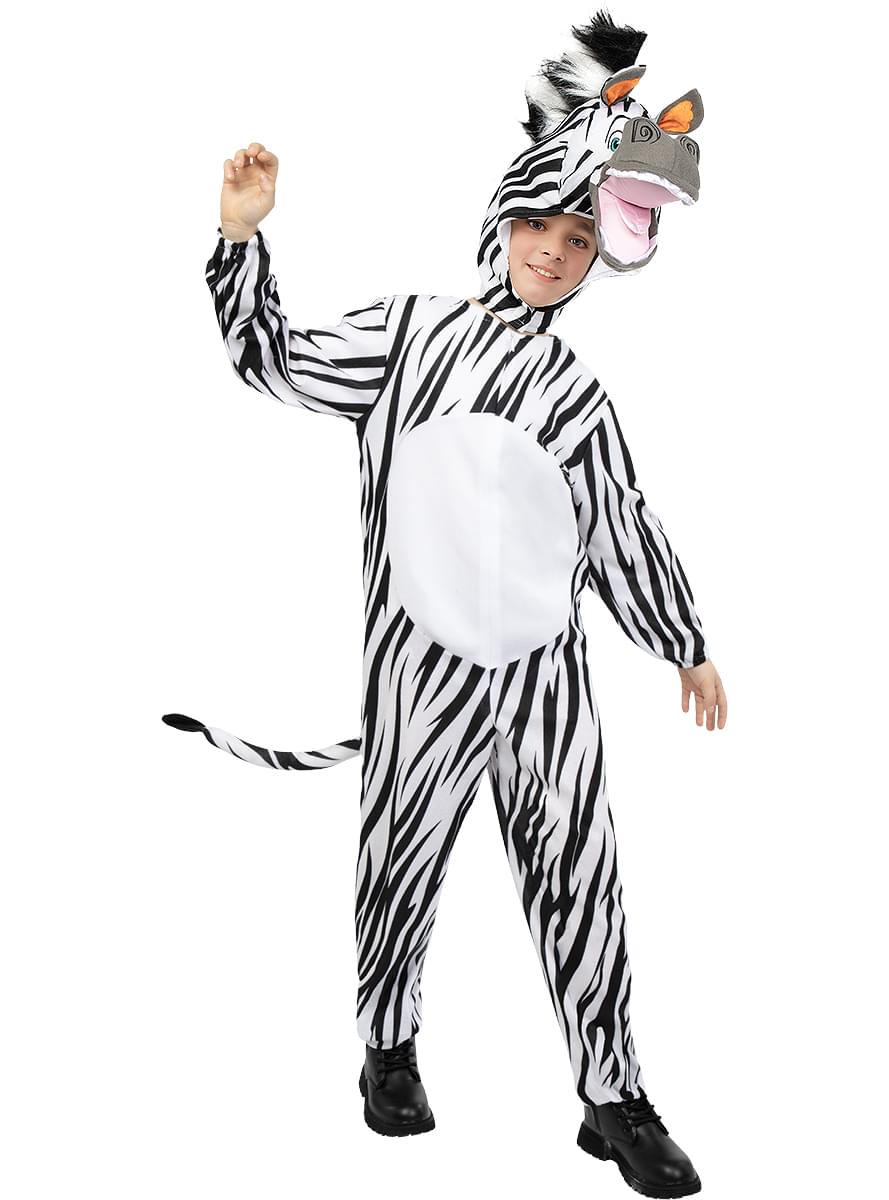 Madagaskar Marty Zebra kostume til børn