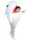 Costume gonfiabile da squalo per adulti
