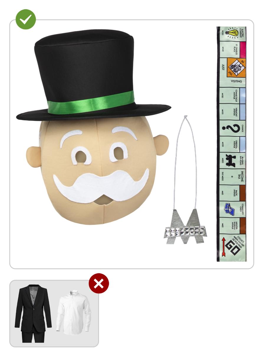Monopoly Costume for adults