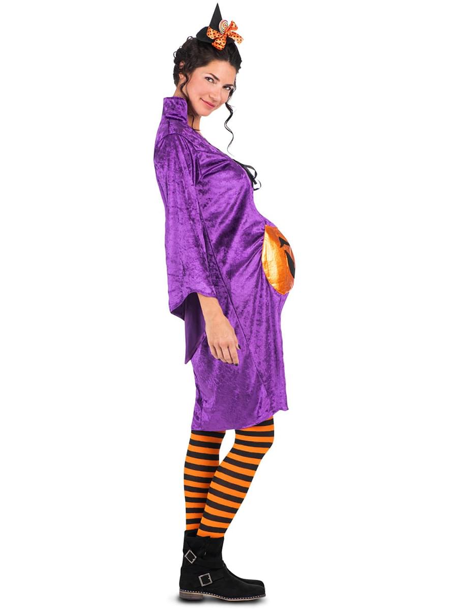 Maternity Pumpkin Witch Costume