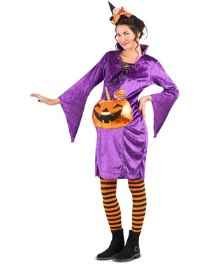 Maternity Pumpkin Witch Costume