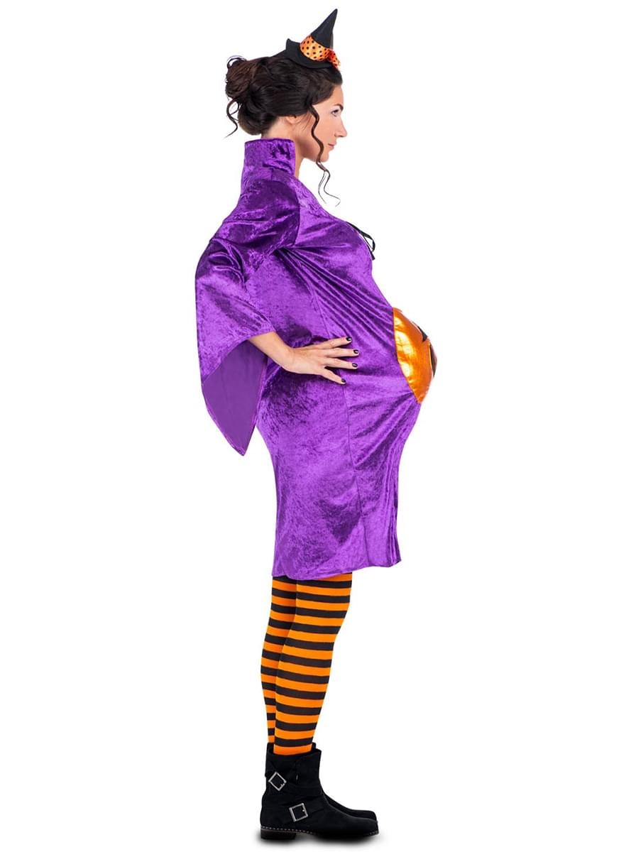 Maternity Pumpkin Witch Costume
