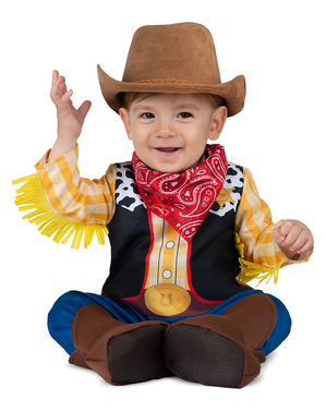 Maskeraddräkt cowboy för bebis