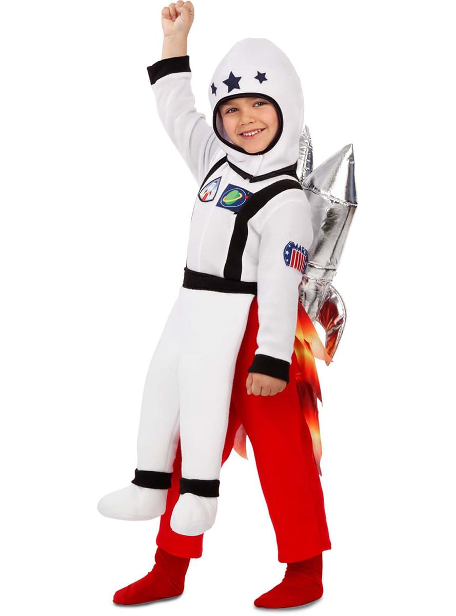 Costum de astronaut rachetă pentru copii