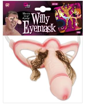 Harige penis masker voor volwassenen