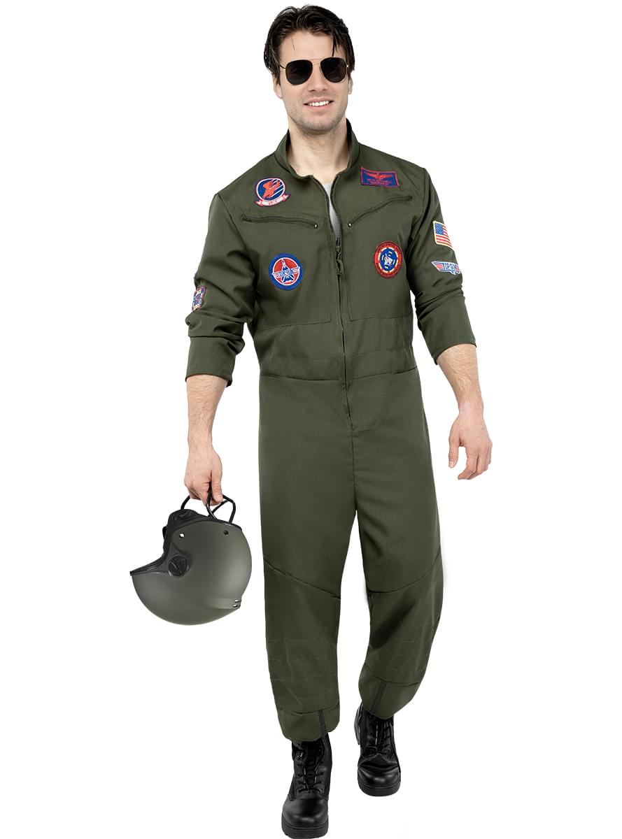 Top Gun lentäjän asu suurikokoinen