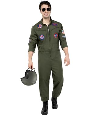 Top Gun Aviator kostume plusstørrelse