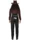 Costume da scheletro cowboy Deluxe per donna