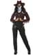 Costume da scheletro cowboy Deluxe per donna