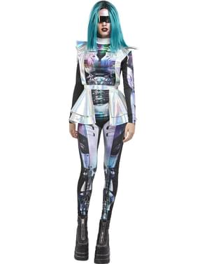 Metallic Alien Costume for women