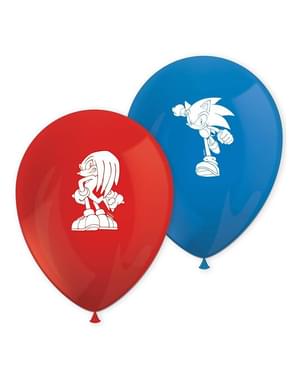 8 palloncini Sonic
