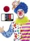 Maquillage clown avec nez
