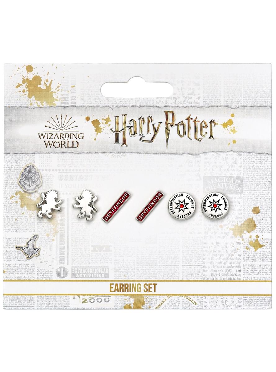 Gryffindor auskarų rinkinys - Haris Poteris