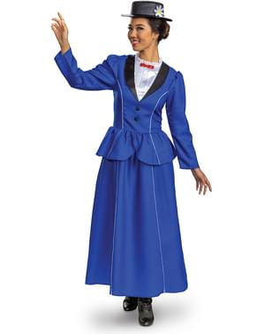 Maskeraddräkt Mary Poppins klassisk för henne