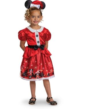 Costum Minnie Mouse Mama Crăciun pentru fete