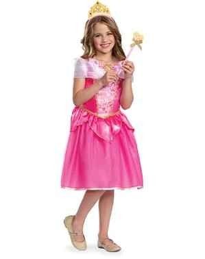 Aurora tiara and wand for girl - Sleeping Beauty