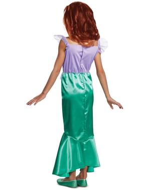 Fato de Ariel clássico para menina