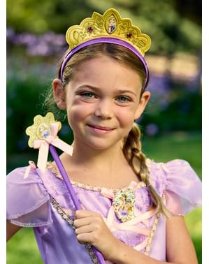 Rapunzel tiara and wand for girl