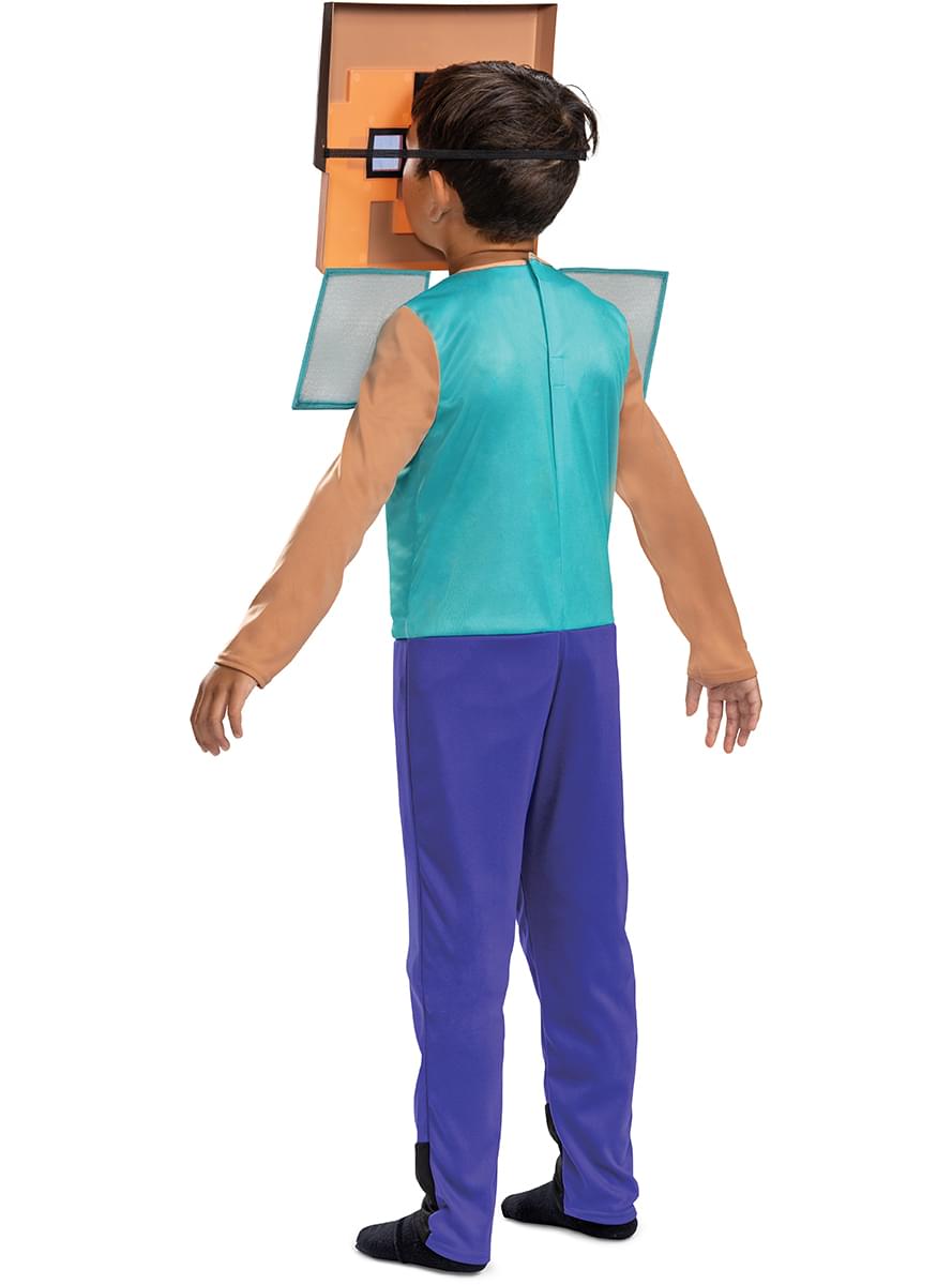 Steve búningur fyrir drengi - Minecraft
